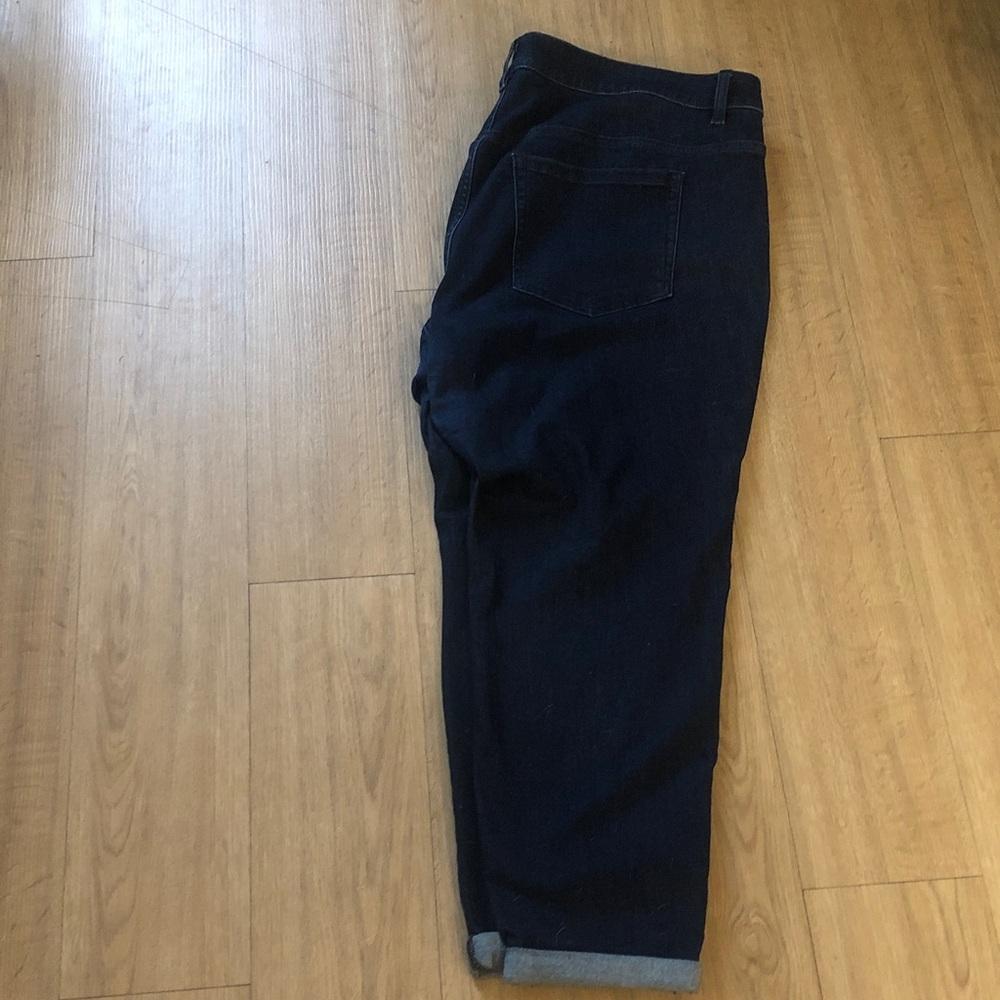 Lane Bryant Dark Blue Boyfriend Jeans - Picture 5 of 7